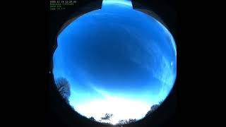 Cloud watching 4K time lapse for Saturday 16 November 2024 [upl. by Annette28]