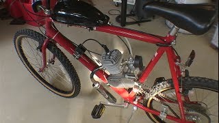 How to Build a Motorized Bicycle  Part 2 [upl. by Hollingsworth]