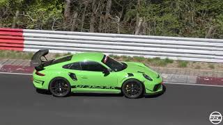 GT2 RS MR and GT3 RS MR Testing HARD on the Nürburgring [upl. by Buroker]