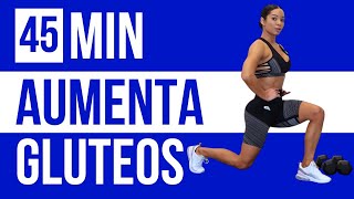 AUMENTAR GLUTEOS Y PIERNAS AL MAXIMO  Rutina completa en casa [upl. by Feenah]