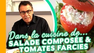 Dans Mon Assiette  Salade Composée amp Tomates Farcies [upl. by Humberto]