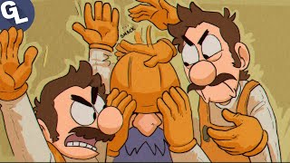 NEVER break pasta in front of the Mario Bros [upl. by Namlas]