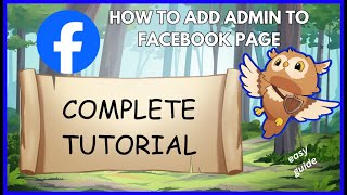 How To Add Admin To Facebook Page  Guide Glimpse [upl. by Higley]