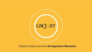 Objetivos educacionales de Ingeniería Mecánica [upl. by Maure358]