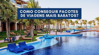 Como conseguir pacotes de viagens mais baratos [upl. by Nnylhtak647]