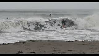 Hurricane Milton Cocoa Beach Florida Surfing 10 10 2024 [upl. by Carper]