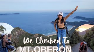 We Climbed to MtOberon Marielasin Holiday Camping [upl. by Niraa]