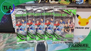 Opening 5 Packs Of TLA NRL 2024 Traders Trading Cards [upl. by Hassadah]