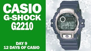 Casio GSHOCK G2210 Review  12 DAYS OF CASIO  I Review Crap [upl. by Annaehr]