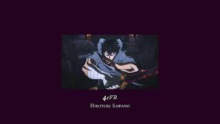 4eVR  Hiroyuki Sawano  Solo Leveling OST Slowed  Reverbed [upl. by Berkie]