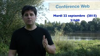 Annonce  Conférence Web sur la sauvegarde [upl. by Neelrad]