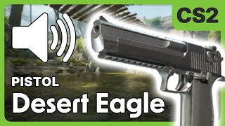 CS2 Desert Eagle  All Animations amp SFX on Greenscreen [upl. by Accisej]