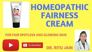 Homeopathic Fairness Cream  Skin Fairness Treatment [upl. by Yornek]