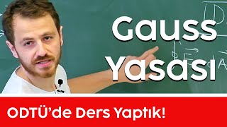 Gauss Yasası  Elektromanyetizmanın Matematiği  METUMathClub [upl. by Housum]