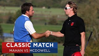 McDowell vs Mahan  Extended Highlights  2010 Ryder Cup [upl. by Birdella]