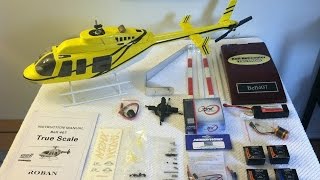 RC Aerodyne Bell 407 Super Scale Build Part 2 [upl. by Galvin]