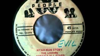 THE LINKERS  JAMAICA ALL STARS  Nyah man story  nyah man version 1971 People [upl. by Liatnahs]