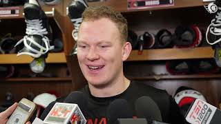 Brady Tkachuk Linus Ullmark Drake Batherson Ridly Greig and Travis Green Pregame Media vs DET [upl. by December]