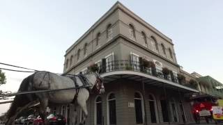 History amp Haunts Nighttime Carriage Tour  New Orleans LA  Royal Carriages [upl. by Anastase321]