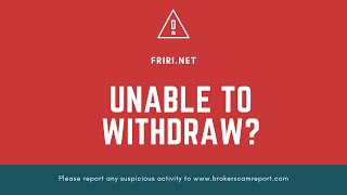 fririnet Review Unable to Withdraw Issue [upl. by Dihaz301]