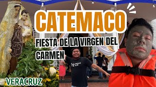 Fiesta de la Virgen del Carmen en Catemaco Veracruz  Actividades en Catemaco [upl. by Pedersen368]