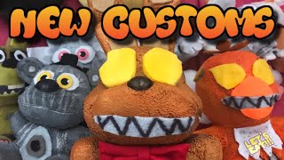 Custom JackOBonnie amp Chica amp Yenndo Plush [upl. by Zurkow352]