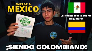 ¡REQUISITOS para VIAJAR a MEXICO siendo COLOMBIANO 2024 [upl. by Leay]