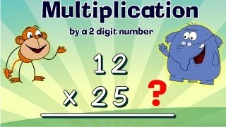 Multiplication by 2 Digit Numbers [upl. by Iram]