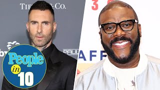 Adam Levine quotLiked the Attentionquot from quotFlirtatiousquot DMs PLUS Tyler Perry Joins Us  PEOPLE in 10 [upl. by Ahsiam]