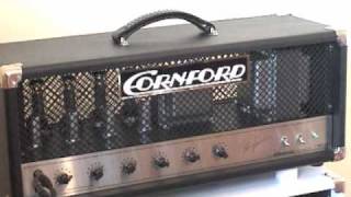 Cornford RK100 and Gibson LP Custom demo [upl. by Aderb452]