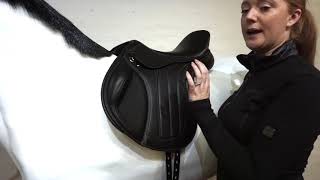 GFS Premier Jump Saddle Product Video [upl. by Burkle823]