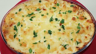 ESCONDIDINHO DE BACALHAU GRATINADO NO FORNOO MELHOR ESCONDIDINHO QUE JÁ COMI [upl. by Louisette788]