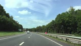 Driving On The A38 From M5 Motorway Junction 31 Exeter To Plymouth Devon England 12th August 2015 [upl. by Yslek]