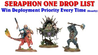 Can Seraphon Run a ONE DROP Army Would it be any good [upl. by Nahtanaj76]