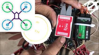 naza m lite wiring connections [upl. by Nlyak41]