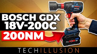 🔥DER KLEINE 18V Akku Schlagschrauber GDX 18V200C von BOSCH im Test😱  GDX18V200C Review amp Test [upl. by Nyra458]