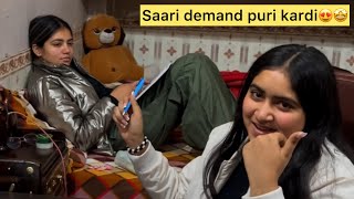 Swati or Chinu ki saari demand puri kardi😍❤️🤩 [upl. by Ilajna420]