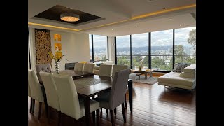 ARRIENDO PENTHOUSE AMOBLADO CON HERMOSA VISTA SECTOR QUITO TENNIS  ECUADOR [upl. by Edson]