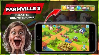 Easiest Way to Get Unlimited Gems with Farmville 3 Hack  Complete Farmville 3 Tutorial [upl. by Bessy]