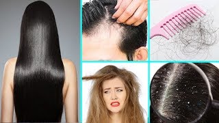 4 Problems  4 Solutions  Hair Fall Baldness Dandruff amp Lengthy Hair Urdu Hindi [upl. by Esbensen]