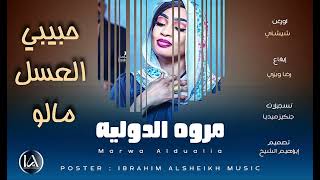 مروة الدولية  حبيبي العسل مالو  Marwa Aldualia  اغاني سودانية [upl. by Ahtamas235]