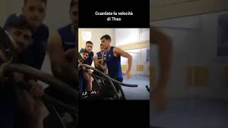 La velocità di Theo Hernandez theohernandez [upl. by Annoel]