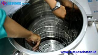 Sterilisator Medis AUTOCLAVE TIMER LSB50L Volume 50L  wwwalatkesehatanid [upl. by Murdock]