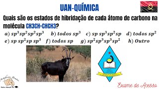 Exame de Acesso UAN  Química [upl. by Stoffel]