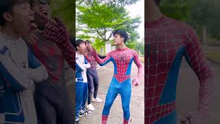 Alpha Hero despises Spider Man and the ending short spiderman alphahero [upl. by Ainegul]