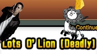 battle cats lots o lions cheese [upl. by Rondi]