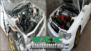 Subaru Impreza GC8 WRX Complete Transformation Part 4 [upl. by Euqinemod]