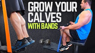 Sculpt Your Calves with Resistance Bands Ultimate Calf Workout [upl. by Platus]