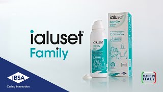 IBSA IALUSET FAMILY CREMA CORPO TRATTAMENTO UNIVERSALE PER TUTTA LA FAMIGLIA [upl. by Helsie]