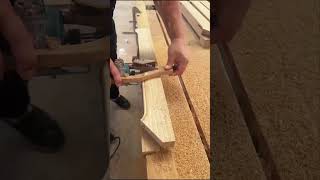 Round edge cutting aid for wood Good tools and machinery make work easy [upl. by Dreda172]